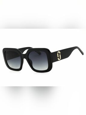 NWT, Marc Jacobs MARC 647/S/US, BLACK /GREY SF PZ, Size53X21X145.